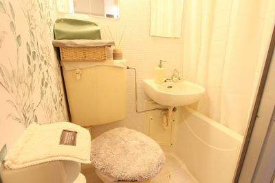 トイレ - レンタルサロンoasis 中目黒 中目黒駅徒歩3分のレンタルサロン✨北欧風上質空間の室内の写真