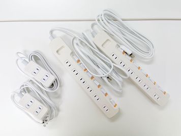 延長電源タップ - 貸し会議室みらいの設備の写真