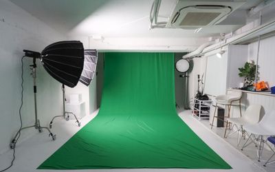 グリーンバックも無料 - A1 STUDIO／オクタボスタジオ 南青山 Rホリゾントスタジオの室内の写真