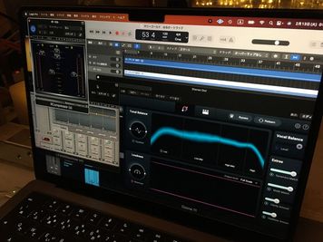 音源編集ソフトもプロ仕様で充実した内容です（PC貸しオプションに含まれています） - AIビル CUEの設備の写真