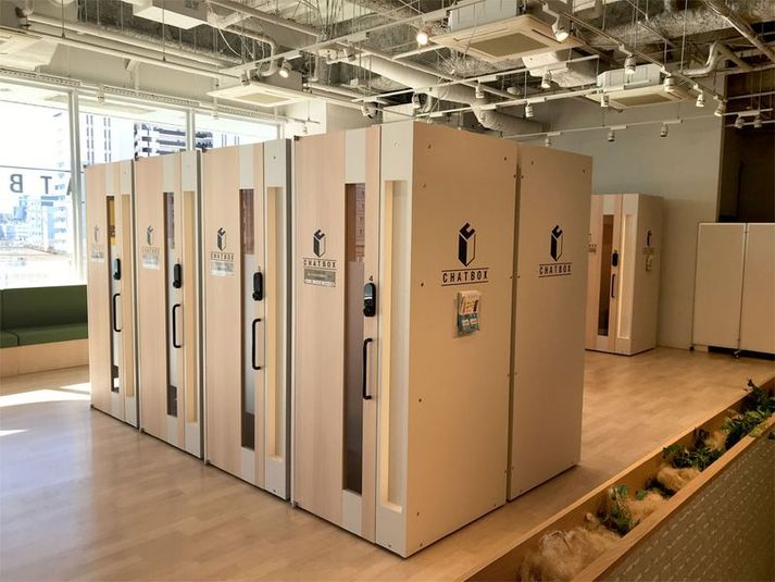 CHATBOXプラザ水戸 【CHATBOXプラザ水戸】NO.2(一人用ワークブース)の室内の写真