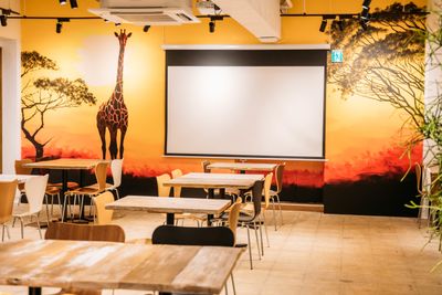 撮影・イベントスペース @ いいオフィス上野 撮影/イベント用1階全スペース貸切の設備の写真