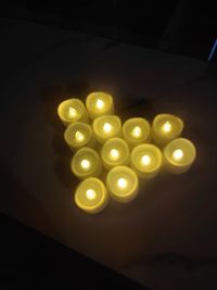 LEDキャンドル12個
誕生日パーティー等にお使いください - Base Space As 24時間利用可能！各線鶴橋駅徒歩3分内の北欧風お家スペースの設備の写真