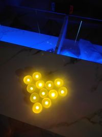 テーブルライトとLEDライトの組み合わせ💖 - Base Space As 24時間利用可能！各線鶴橋駅徒歩3分内の北欧風お家スペースの設備の写真