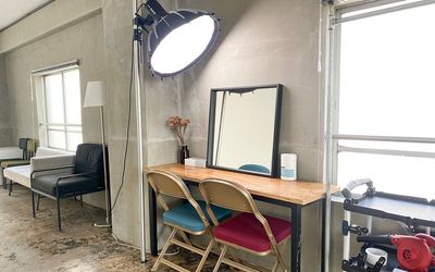 メイクスペース - Y2 STUDIO／オクタボスタジオ代々木 撮影スタジオ＆ギャラリーの室内の写真