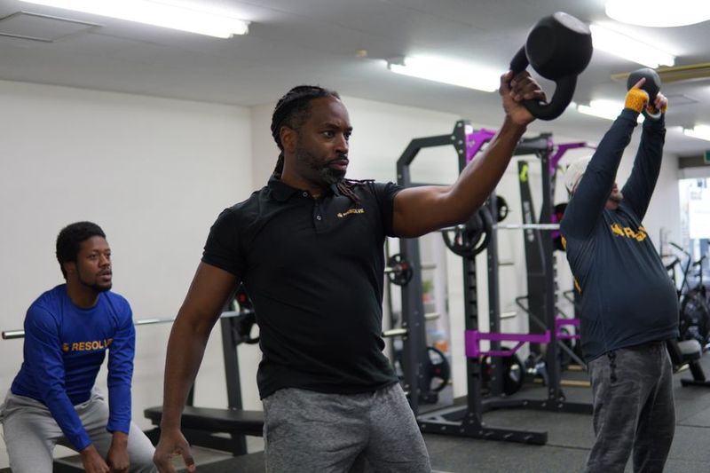 Gym area with cardio machines - Resolve