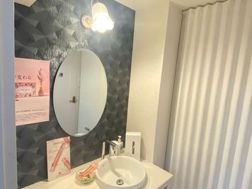 お洒落な備品が揃っています。 - minoriba_銀座東七丁目店 レンタルサロンの設備の写真
