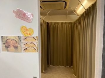 入口になります。 - minoriba_銀座東七丁目店 レンタルサロンの入口の写真