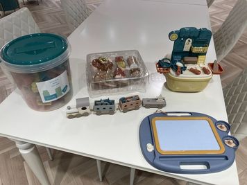 キッズ用品は、Toffyの水色の箱に収納しています - Cielveil船橋 シエルベール船橋の設備の写真