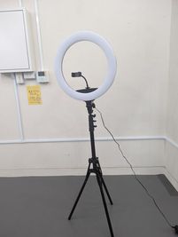 リングライトを設置いたしました！ダンスやお芝居でどんどんご利用ください。 - レンタルスタジオ　武蔵小金井リノ レンタルスタジオ武蔵小金井リノの室内の写真