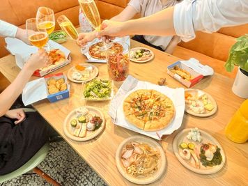 懇親会プラン（最大２４名着席可）
アルコール含む飲食可！
ゴミ捨てプランもございます - たまりば飯田橋 Station Frontのその他の写真