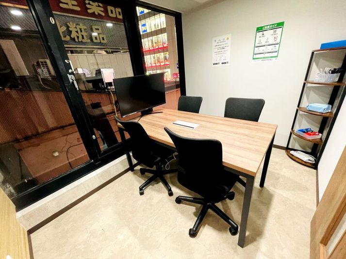 【御徒町駅から徒歩1分！】4名会議室（RoomA） - いいオフィス御徒町