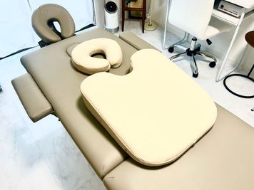 フェイスマット、バストマット - レンタルサロンCOTAの設備の写真