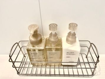 シャンプー・コンディショナー・ボディーソープ - レンタルサロンCOTAの設備の写真