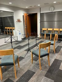 複数名でのアンサンブルも可能です。 - ヤマハミュージックリテイリング　ミュージックアベニュー浜松 管楽器・弦楽器練習部屋 505番教室の室内の写真