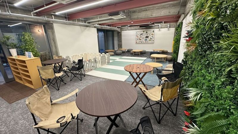 神田SDGsコネクション：KANGA think coffee 6F キッズ・スペース（3時間まで）の室内の写真