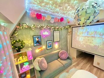 ゴミ引取無料🗑️🉐駅1分✨大人気ゲーム機🎮プロジェクター🎥ごろごろマットレス🛏️飲み会🥂誕生日会🎂撮影📸 - famispe五反田1st