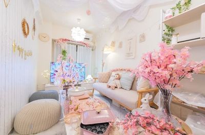 さくら装飾中 - ココリアCream横浜 韓国風インテリアの癒し空間の室内の写真