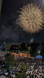 部屋から見える花火です。 - 浅草キッチンスタジオの外観の写真