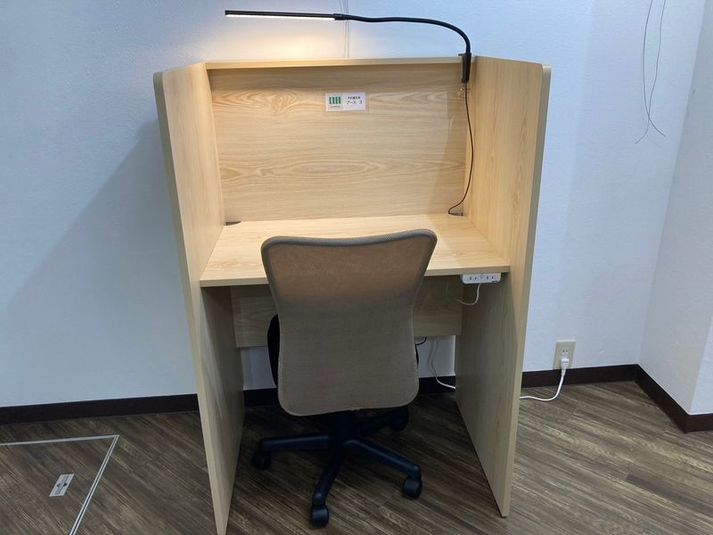 【旭川 by 街角自習室　¥550/1h！！】1名DESK③ - いいオフィス旭川 by 街角自習室 The Other Desk