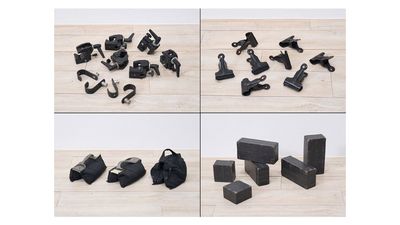 スーパークランプ、エレンクリップ、ウエイト、レンガ - スタジオスピア 充実の撮影機材&キッチン！神楽坂・江戸川橋 キッチンスタジオの室内の写真