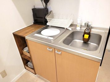 キッチン - Brown Side 上野 1F Space Side (1F)の設備の写真