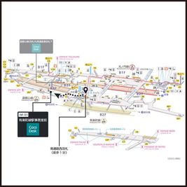 池袋駅の構内図 - CocoDesk [IM-01] 池袋駅　有楽町線駅事務室前　１番ブース CocoDesk [IM-01]のその他の写真