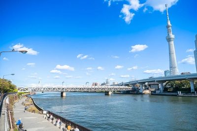 すぐ横が隅田川です。 - 浅草キッチンスタジオの室内の写真