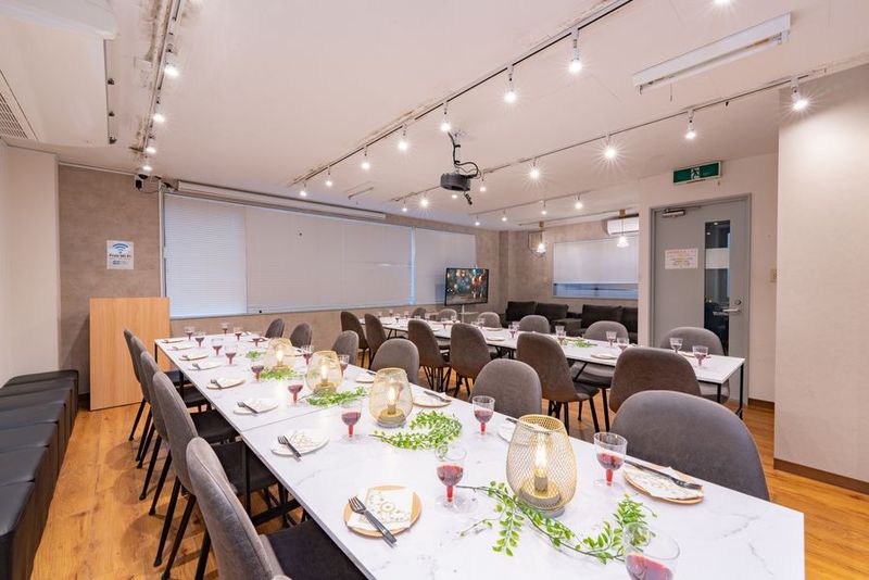 【最大40名】五反田駅西口｜パーティ/会議/多目的【ANP03】 - LAMP（ランプ）五反田駅西口店