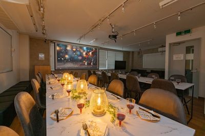 結婚式の2次会などでも利用いただけます - LAMP（ランプ）五反田駅西口店 【最大40名】五反田駅西口｜パーティ/会議/多目的【ANP03】の室内の写真