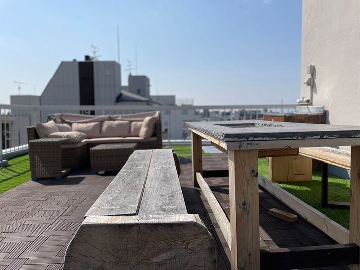 屋上あり、キッチン付パーティールーム - シャロームレンタルスペース