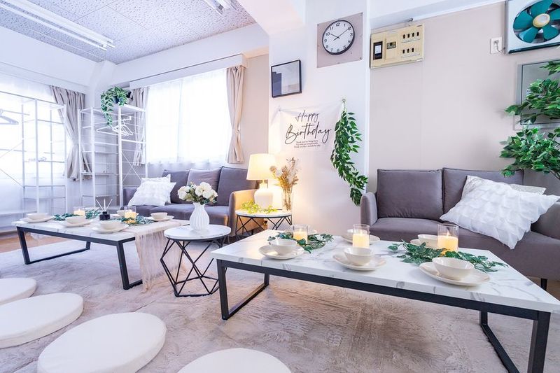 キッチン設備が充実！ホワイトベースの可愛いレンタルスペース - ジモスペ八王子