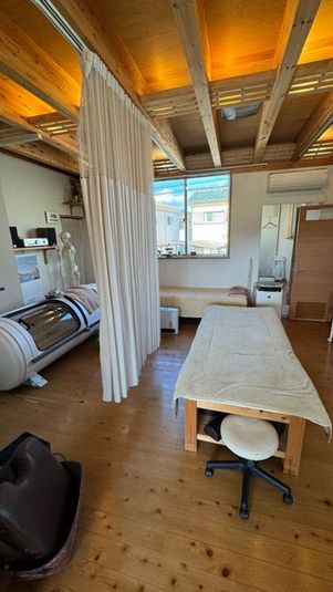 整体院施術スペースをそのまま利用 - えびす整体　施術室