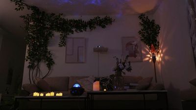 電気を消したら、素敵な雰囲気に✨ - レンタルスペースGreeY レンタルスペースGreeY（グリー）の室内の写真