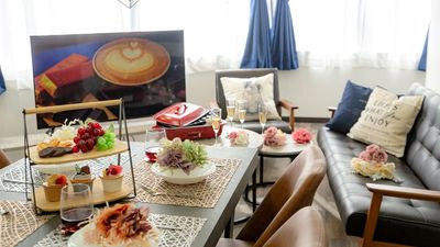 標準的なパーティーイメージの一例です。 - 東梅田駅出口徒歩2分！24時間OK！ チルナログ大阪梅田03の室内の写真