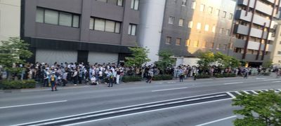 花火大会開始前の道路です。まだ人は、まばらです。 - 浅草キッチンスタジオのその他の写真