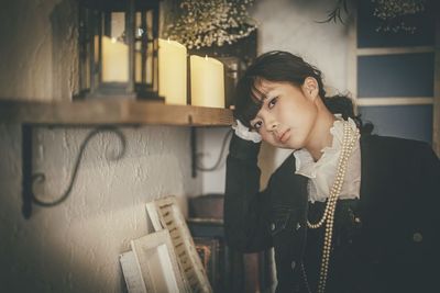 小物や装飾美品も豊富に揃えています - studio owl（スタジオオウル）浅草橋店｜撮影スタジオ かすみ草とドライフラワーに囲まれた本格的デザイナーズ撮影スタジオの室内の写真