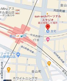 金山駅より徒歩2分、近隣にコインパーキング多数あり - sun-archパーソナルスタジオ 【利用時間拡大】レンタルトレーニングジム「sun-arch」のその他の写真