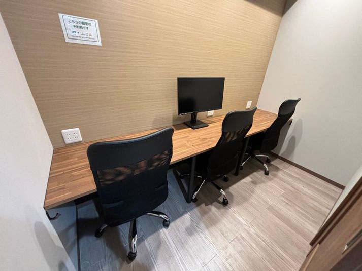 3名個室（ブース1） - いいオフィス蒲田