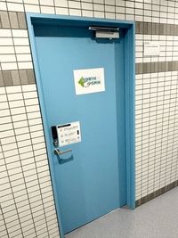 入口ドア - レンタルスタジオ「NORTHSPIN」すすきの 【札幌中心部の格安】レンタルスタジオ「NORTHSPIN」　の入口の写真