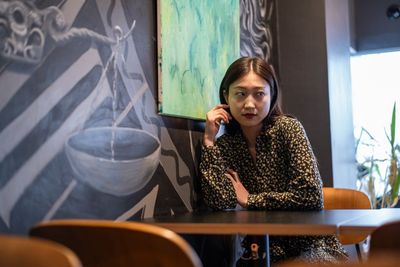 ポートレート撮影にも人気です✨ - Relax BAR 人形町 Relax BAR 人形町｜イベント・撮影利用可📷の室内の写真