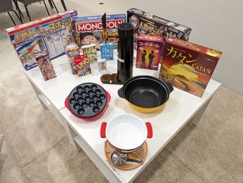 タコパ、鍋パ、チーズフォンデュ！20種類弱のボードゲーム - rental lounge御茶ノ水の設備の写真