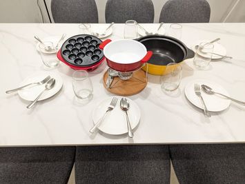 鍋パなどの備品 - rental lounge御茶ノ水の設備の写真