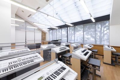 ヤマハミュージック直営教室!【JR青山駅より車3分】ピアノとエレクトーン常設の大きなお部屋です♪ - 西新潟総合センター