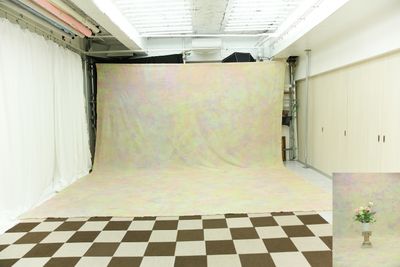 Aスタジオ自然光、ホワイトスペース、教室、姫ベッド 蒲田撮影スタジオ　「スタジオカプラ」　Ａスタジオの室内の写真