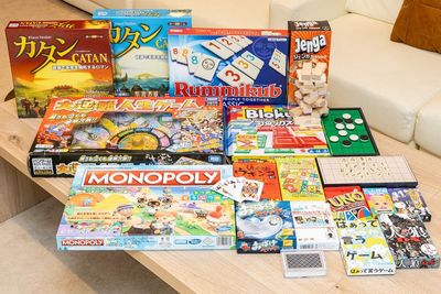 豊富なボードゲーム類 - Brown Side 上野 1F Space Side (1F)の設備の写真