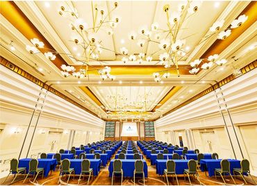アートホテル小倉ニュータガワ 大規模で格式あるレンタルスペース（最大510名）の室内の写真
