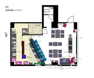 上野御徒町KKP - バー＆レンタルスペース -  通常レンタルプランの室内の写真