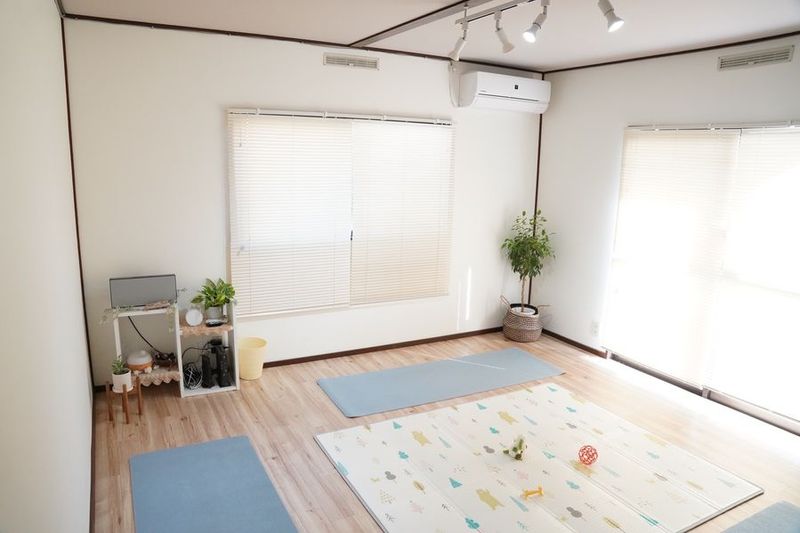 隠れ家　yoga studio レンタルスペースの室内の写真