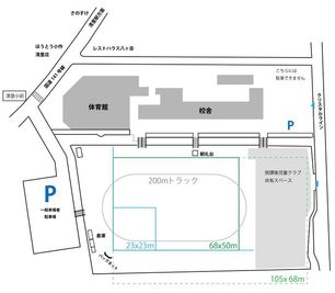 没頭空間 八ヶ岳コモンズ グランド（校庭）の室内の写真